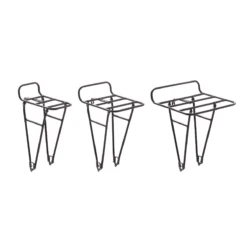 Porte-bagages Avant Commuter Aluminium - Noir