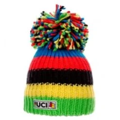 Bonnet UCI Rainbow Stripes