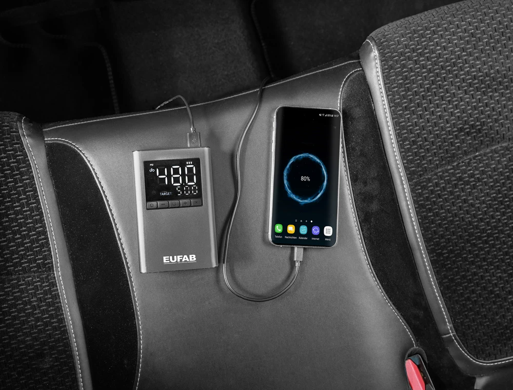 EUFAB Mini-compresseur Rechargeable 6 EUFAB Mini-compresseur Rechargeable – Image 6