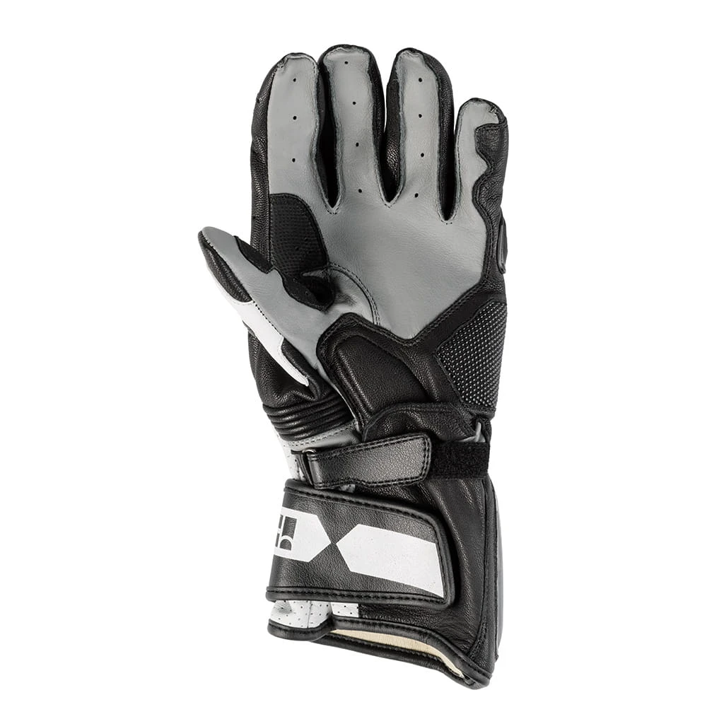 IXS Gants De Moto RS-400 Black White 2 IXS Gants De Moto RS-400 Black White – Image 2