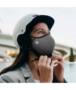 Masque Anti-pollution Frogmask Noir 5 Masque Anti-pollution Frogmask Noir -Boutique Giant masque antipollution frogmask ffp2 12